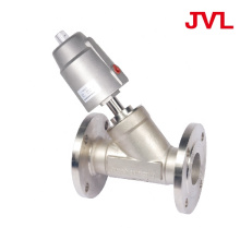 316 Threaded air control pneumatic stainless steel angle seat valve